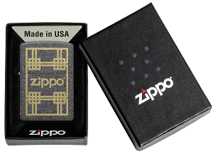 Zippo Logo Iron Stone ™