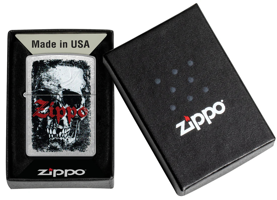 Zippo Skull Design