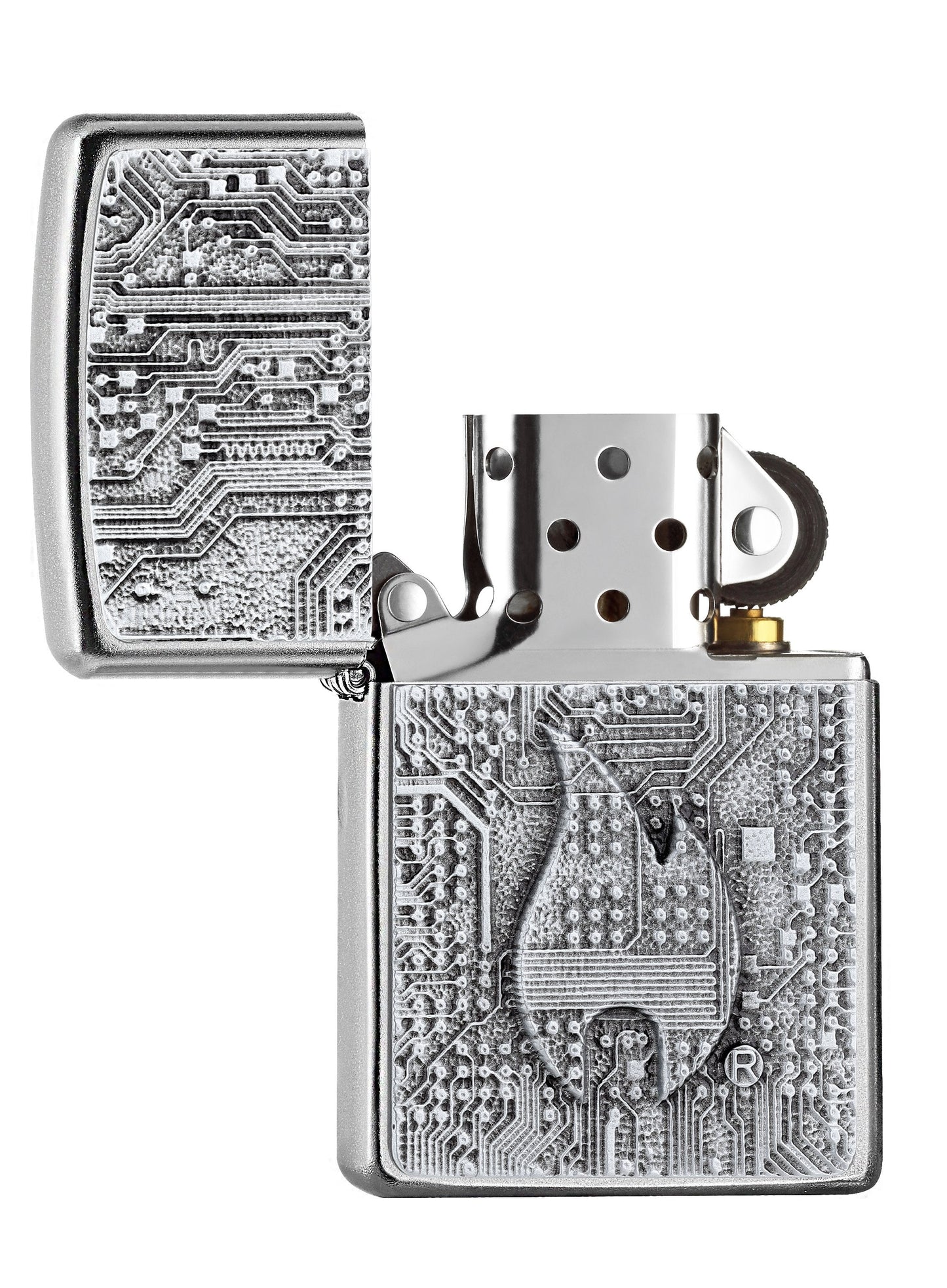 Matrix Design Windproof Zippo Lighter