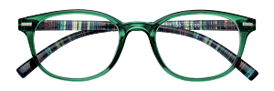 Green Reading Glasses (+1.00 )31z-b19-gre100