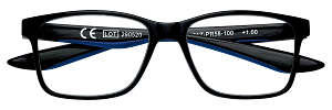 Black Reading Glasses (+2.00 )  31z- pr58-2.00