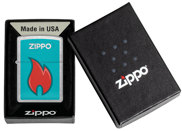 Polished Chrome Glitter Zippo