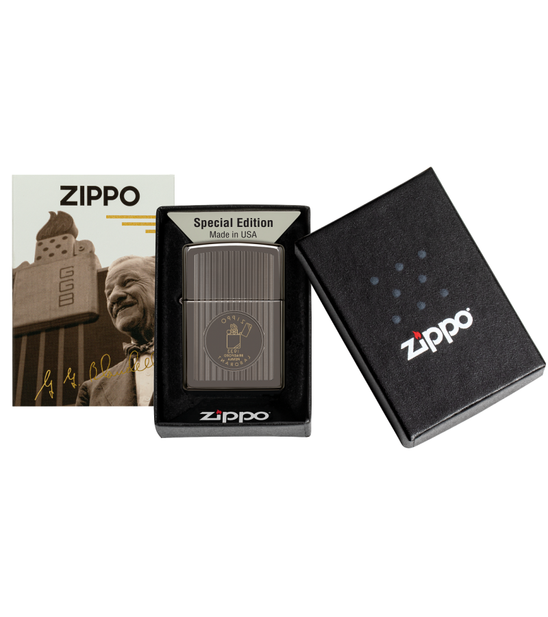 Founder's Day Black Ice ® Zippo Lighter