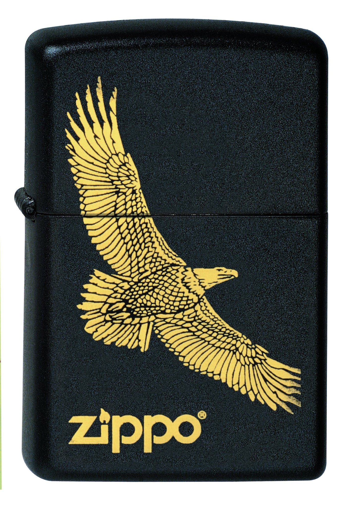 Eagle Colour Image Black Matte Windproof Lighter