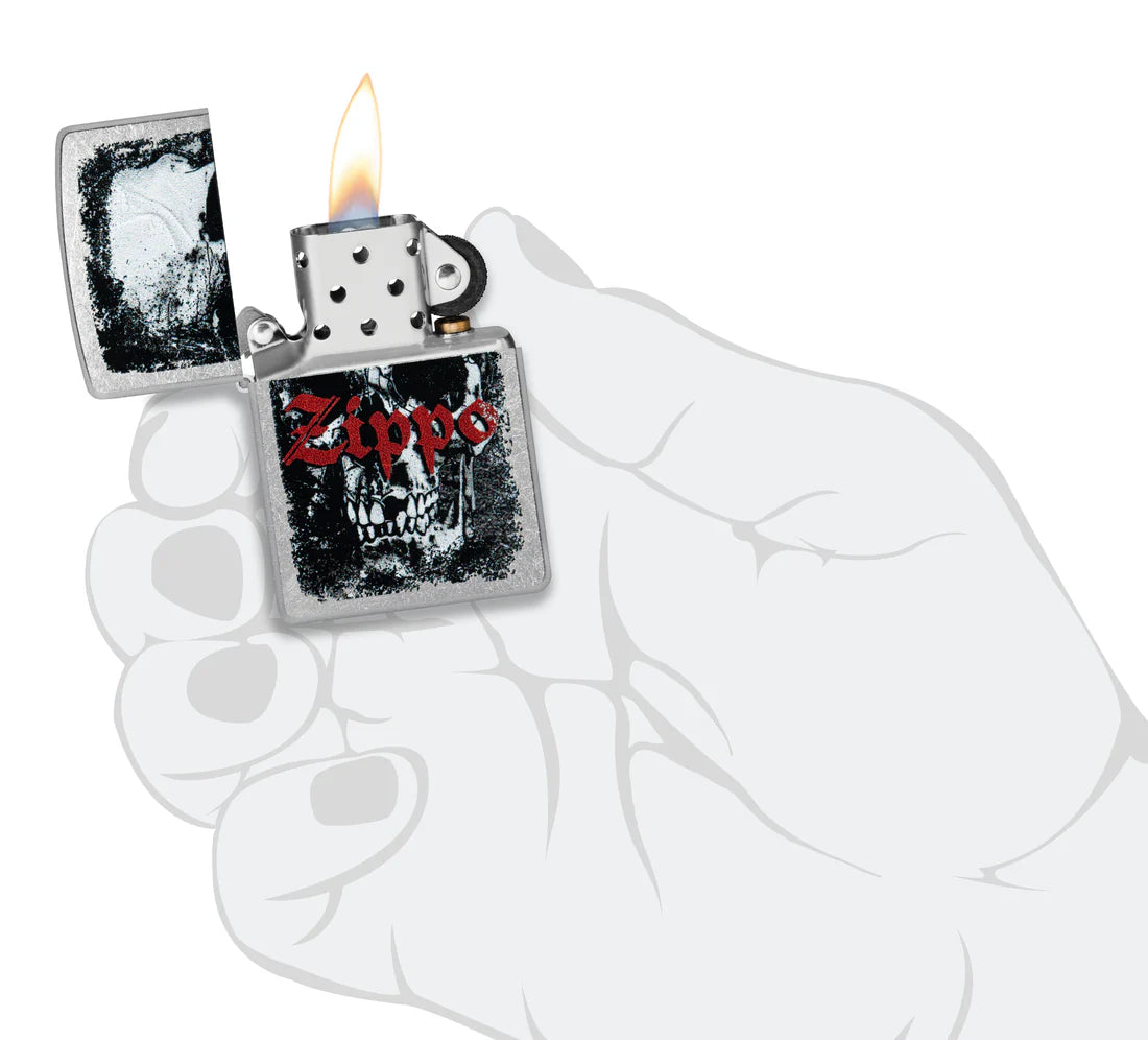 Zippo Skull Design