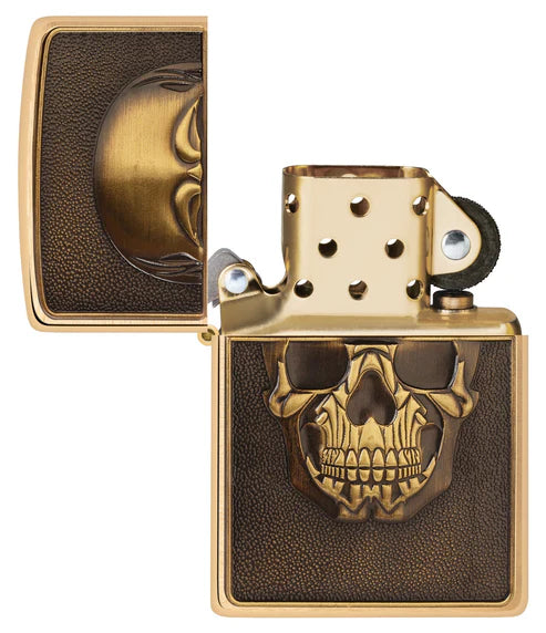 Koponya textúrával