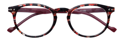 Bordeaux/Multicolored Reading Glasses (+1,50)31z-b18-RED150