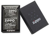 Klasszikus Black Ice <sup>®</sup> Zippo logó