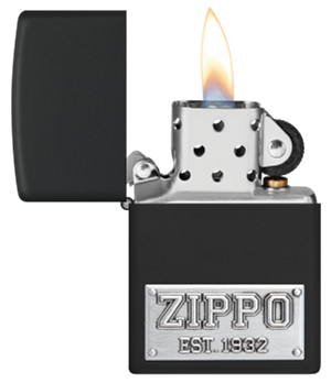 Zippo Logo Emblem Attached