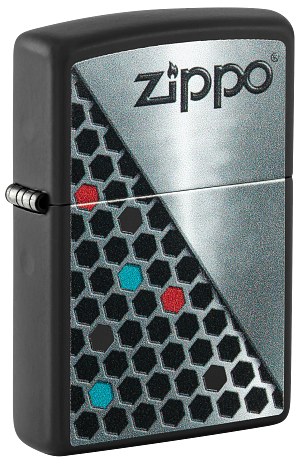 Founder's Day Zippo Logo Black Matte