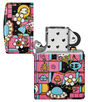 Abstract Zippo Design