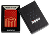 Zippo Logo Metallic Red