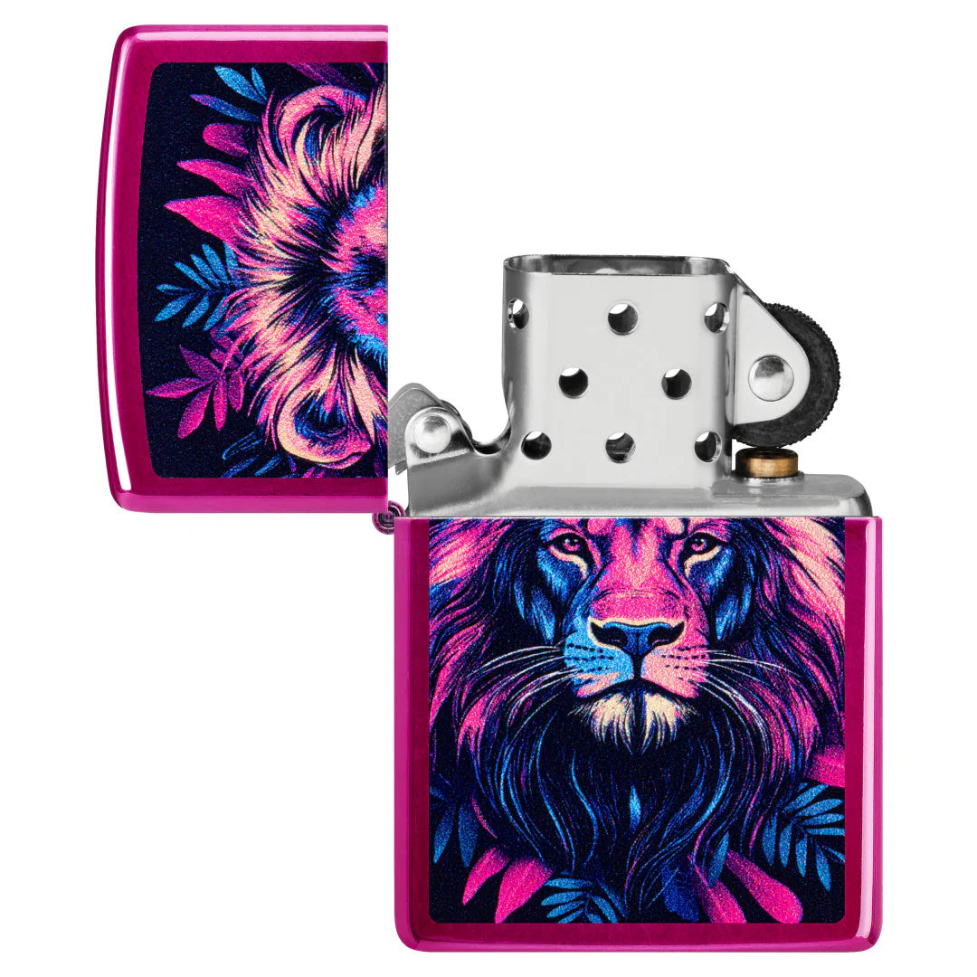 Multicolor Lion Design