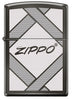 Zippo Logo Black Ice ®