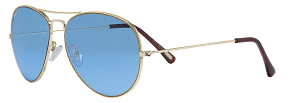 Blue Aviator Thirty-six Sunglasses