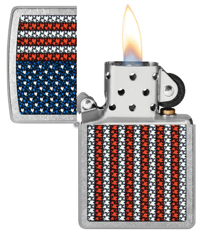 Flame Spangled Banner Design