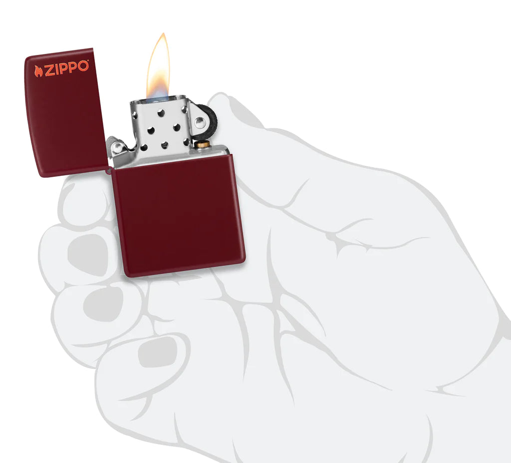 Classic Merlot Zippo Logo