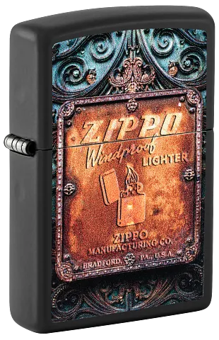 Rustic Zippo Logo