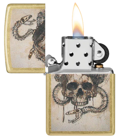 Skull Snake Design