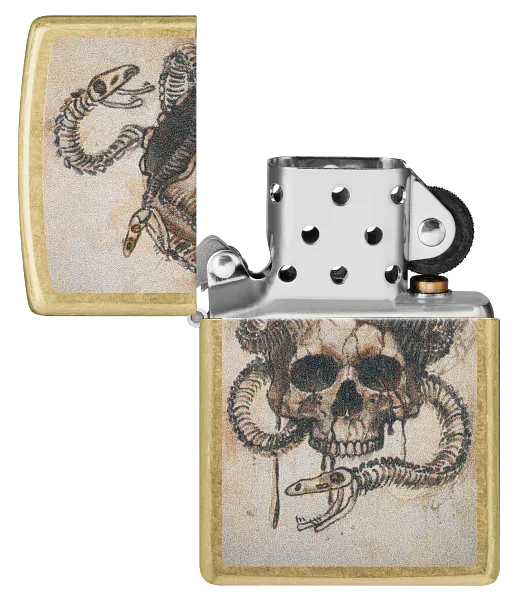 Skull Snake Design