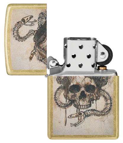 Skull Snake Design