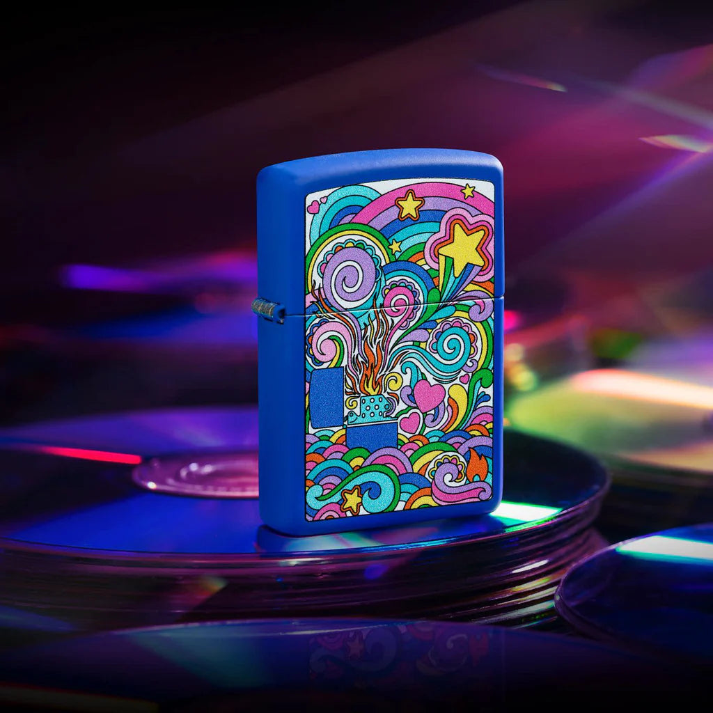 Abstract Zippo Design