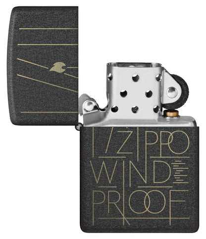 Line Art Zippo Design