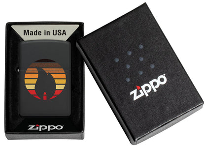 Colorblock Zippo Design