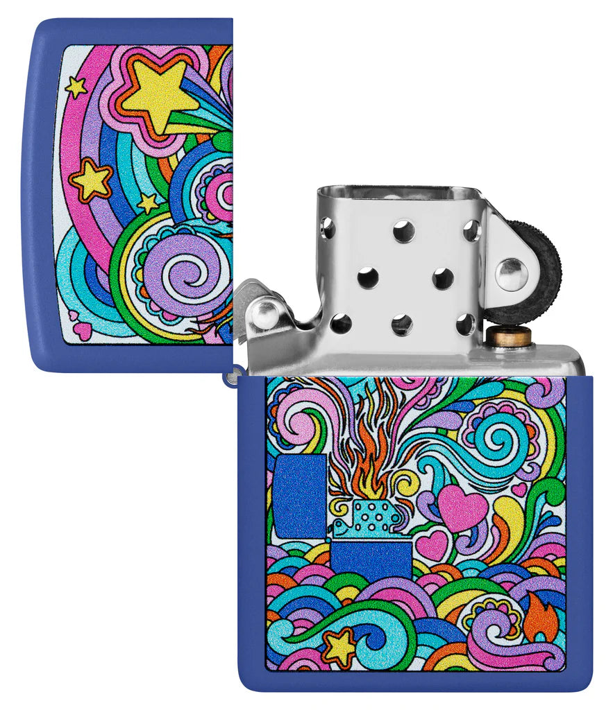 Abstract Zippo Design