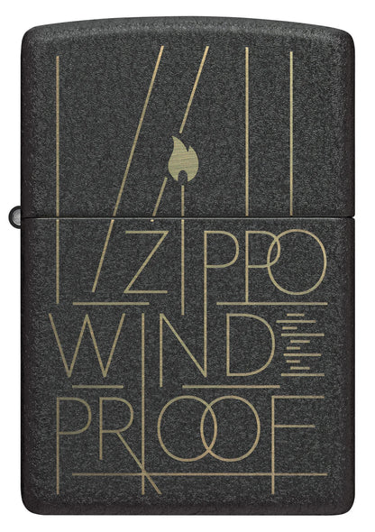 Line Art Zippo Design