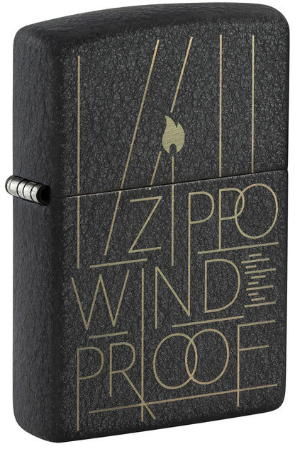 Line Art Zippo Design