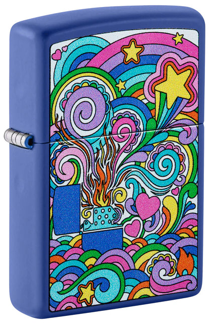 Abstract Zippo Design