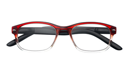 +3.00 Power Red Washed Readers