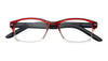 +3.00 Power Red Washed Readers