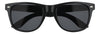 Front view of the Classic Zero-two Sunglasses black frame and lenses