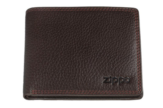 Zippo Bi-Fold Wallet Brown