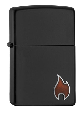 Little Flame Black Matte Windproof Lighter