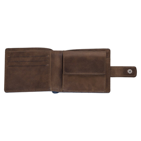 Denim Bi-Fold Wallet Middle