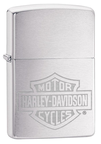 Harley-Davidson® Chrome Brushed Windproof Lighter