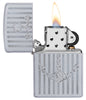 Anchor Satin Chrome Windproof Lighter Online Only