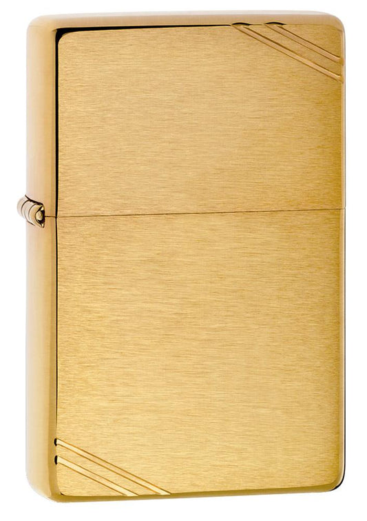 240, Brushed Brass, Vintage Case with Slashes