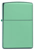 Front of Classic High Polish Green Windproof Lighter