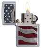 29513, Diamond Plate Flag, Americana Emblem, Street Chrome, Classic Case