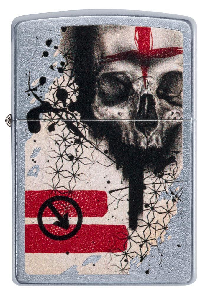 Trash Polka Tattoo Skull Lighter