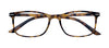 Brown Reading Glasses (+1.00 )31z-b24-dem100