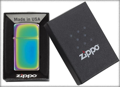 Slim® Multi Color Windproof Lighter in its packaging.