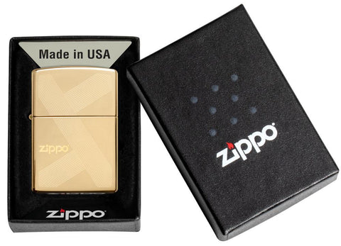 Zippo Design Windproof Lighter in its packaging