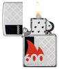 600 Millionth Zippo Lighter Collectible with its lid open and lit