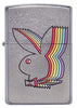 Front of Playboy Street Chrome™ Windproof Lighter