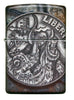 Front of Pirate Coin 540 Color Design Windproof Lighter